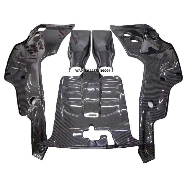 Dry Carbon Fiber F12 Berlinetta Engine Bay Kit F12 Engine Cover