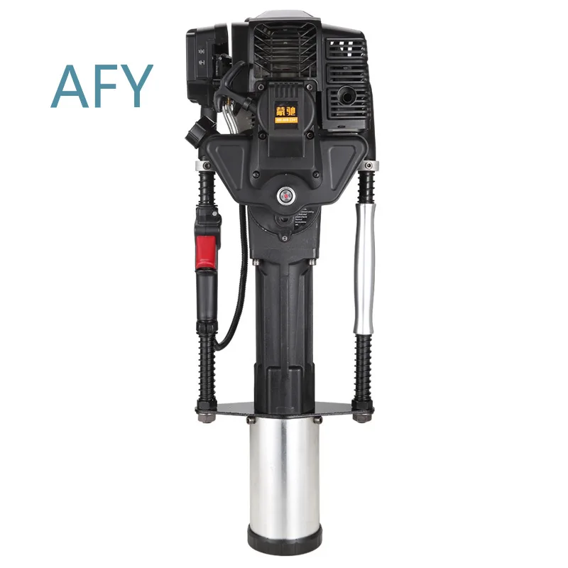 Flood Control Pile Driver for Expressway Guardrail Steel Pipe Wood Pile Angle Emergency Material Reserve for Construction