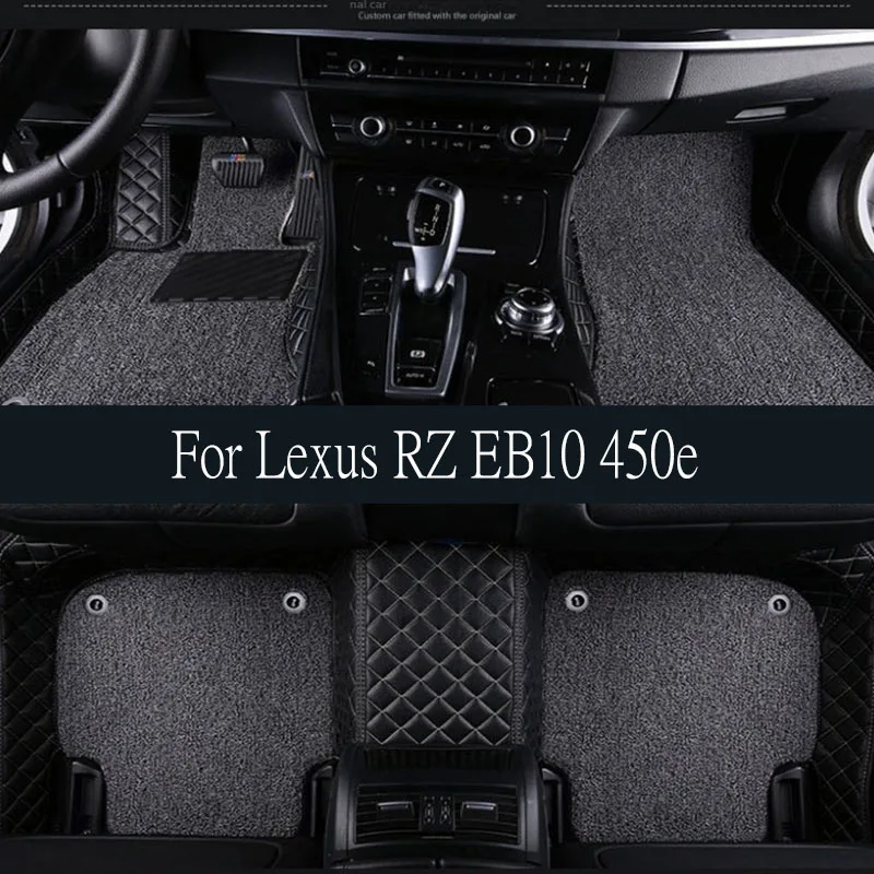 

Car Floor Mat for Lexus RZ EB10 450e 2023 2024 Parts Carpet Liner TPE Waterproof Full Custom Cover Space Foot Pad Rug Accessorie