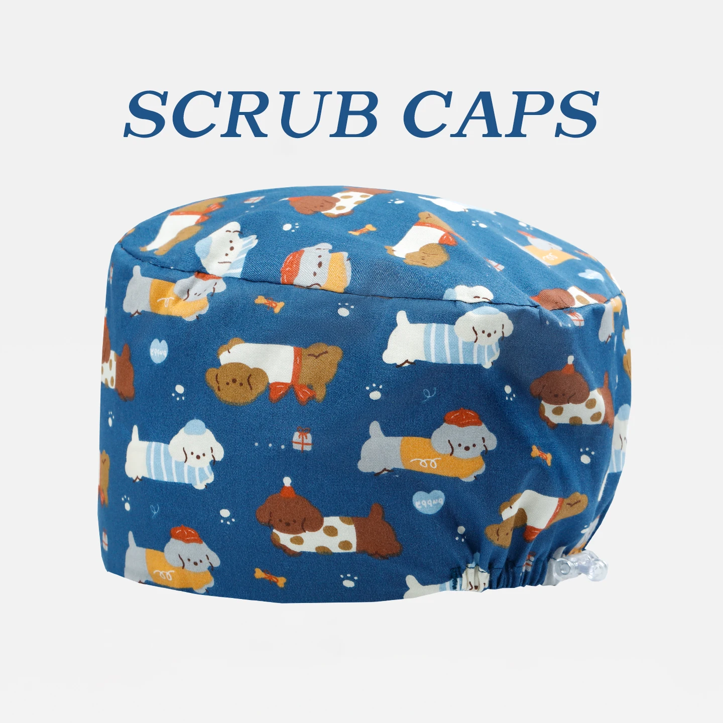 หมวกผ่าตัดแบบปรับได้ หมวกแพทย์ หมวกพยาบาล สำหรับแพทย์ พยาบาล ทันตแพทย์ สัตวแพทย์ ศัลยกรรม K1225