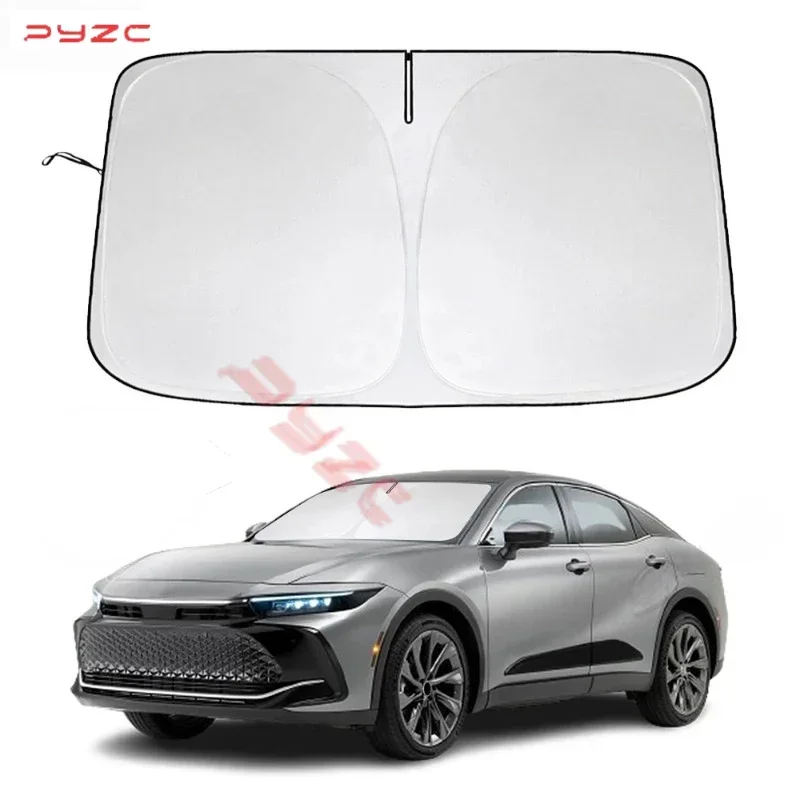 

Car Windshield Sun Shade for Toyota Crown 2023 2024 Reflector Sunshade Offers Protection for Crown Accessories