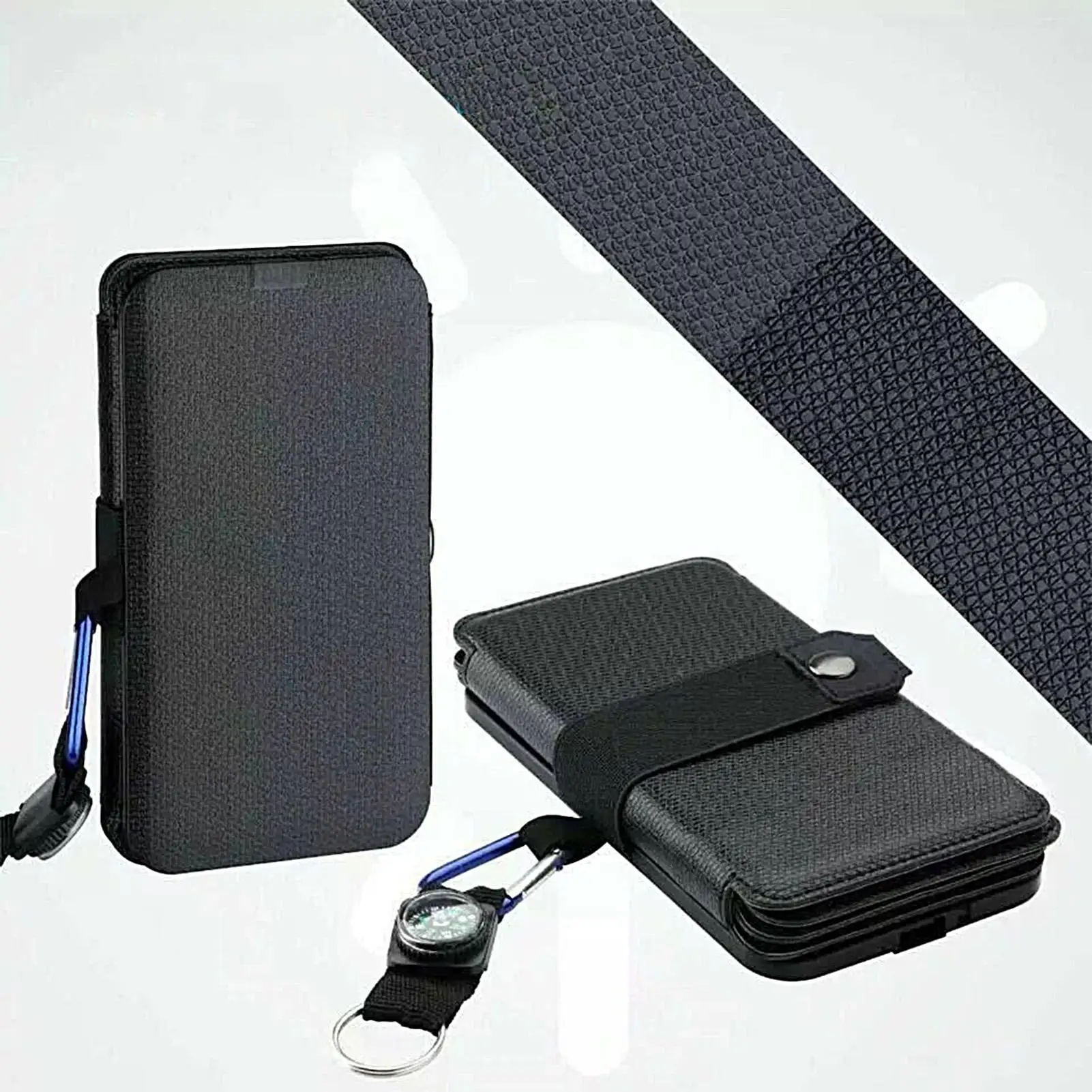 

Solar Charger Portable Waterproof Cellphone Charging Panel Foldable USB Phone Charger For Home Outdoor Car RV Hiking Explorer