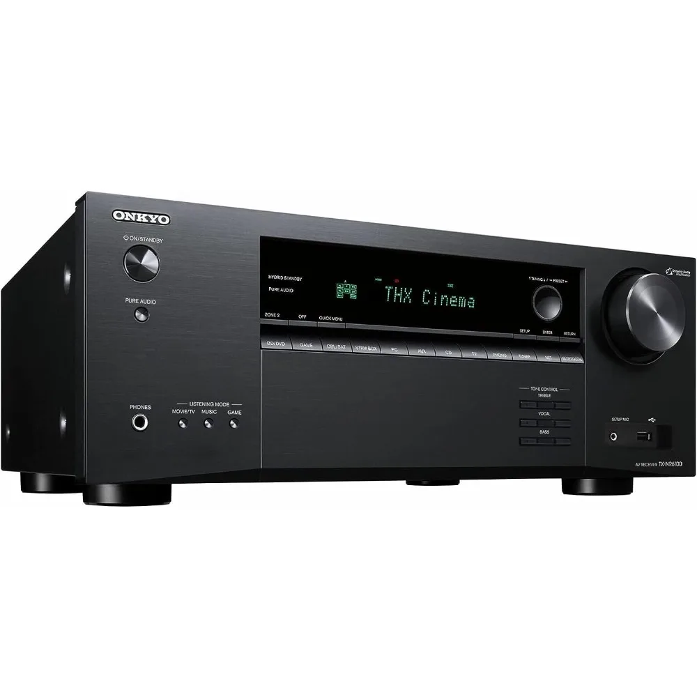 

TX-NR6100 7.2 Channel 8K Smart AV Receiver - THX Certified, Works with Sonos Certified