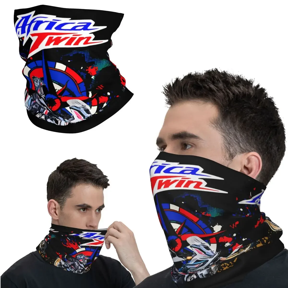 Ace Motocross Bandana Neck Gaiter Printed Popular racing Wrap Scarf Balaclava Cycling Unisex Adult Winter