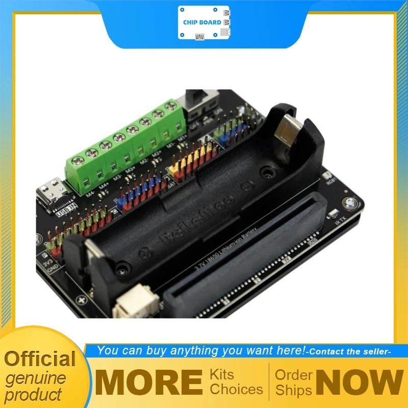 

DFRobot Multi-Function Expansion Board for UNIHIKER M10/K10 & micro:bit, Motor Servo Control, Power & I/O Expansion