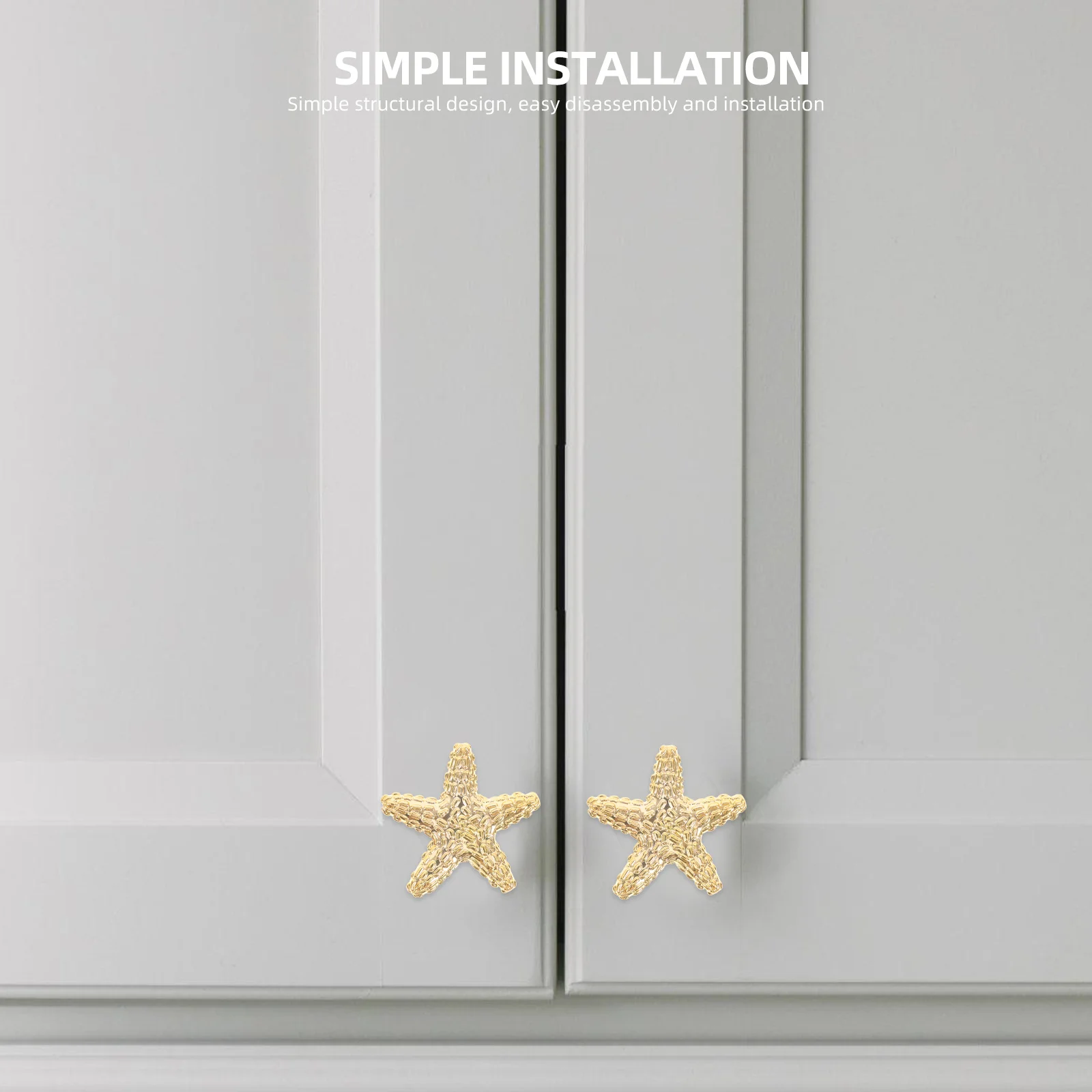 

Alloy Cabinet Knob Modern Furniture Handle Drawer Pulls for Kitchen Wardrobe Dresser Decorative Hardware