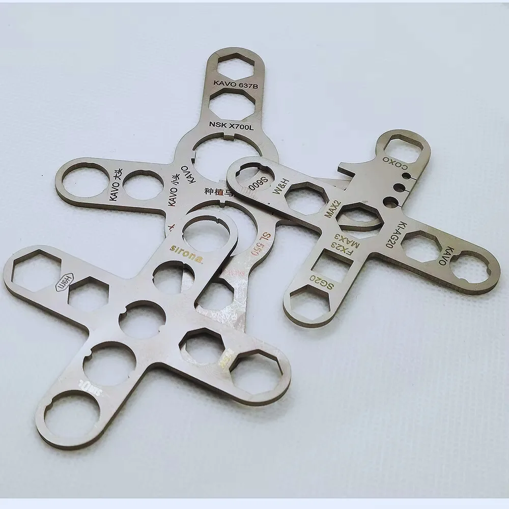 

Ключ для наконечника стоматологической турбины NSK KAVO WH, двигатель для имплантата, картридж, вал ротора, шпиндель, задняя крышка, инструмент для удаления ремонта