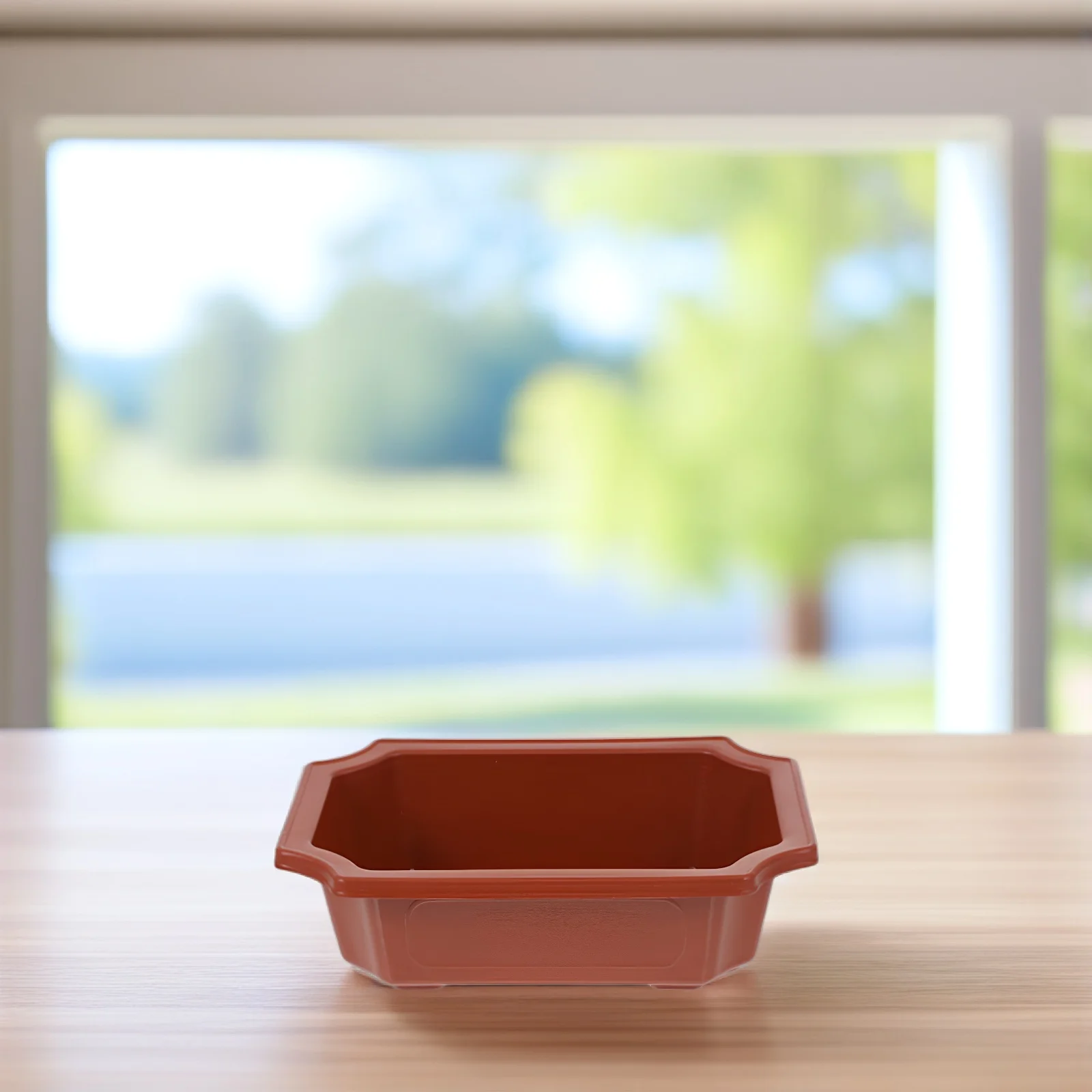 

6Pcs Leaf Plant Bonsai Plastic Flowerpots Durable Succulent Planting Pots for Home Office Garden Decoration Plant Holders