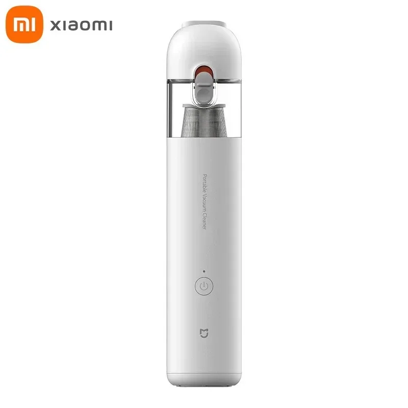 XIAOMI MIJIA 휴대용 핸드 헬드 가전 진공 청소기 자동차 미니 무선 먼지 포수 수집기 13000PA 사이클론 흡입