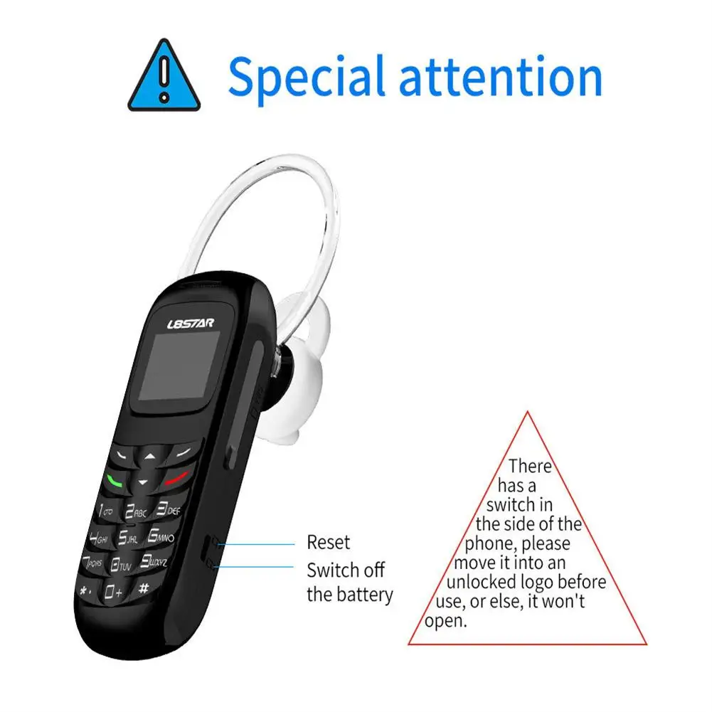 L8Star BM70 Mini telefon komórkowy kompatybilny z Bluetooth bezprzewodowy zestaw słuchawkowy telefon komórkowy Stereo GSM odblokowane małe akcesoria