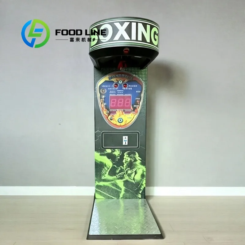 Boxing Strength Test Arcade Machine Automatic Prize Output Cooperates With Coin Operated Boxing Machine To Boost Customer Play