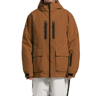 سترة تزلج على الجليد للرجال والنساء مقاومة للماء والرياح لوحة واحدة احترافية ولوحة مزدوجة وتصميم دافئ فضفاض