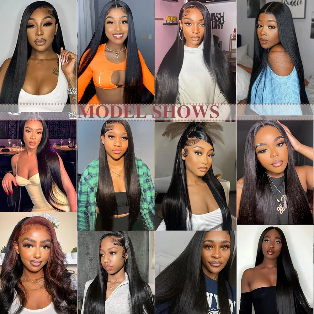 Straight Bundles Human Hair 10-26 Inch Hair Weave Bundles 100% Human Hair Extensions Natural Black Raw Hair Bundles 100G/Pcs - Image 6