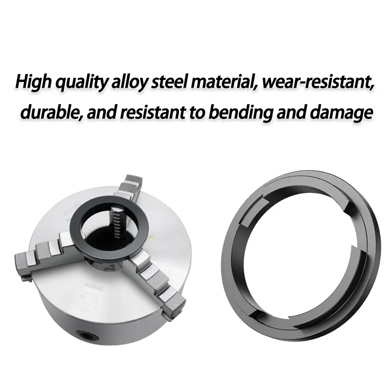 K11 Manual Self Centering Three Claw Four Claw Chuck Drilling Claw Machine Claw Corrector K11-200/250 CalibrationSplit body