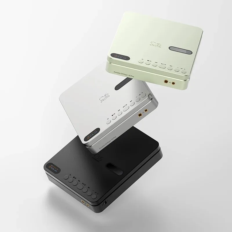 SHANLING EC PLAY Reprodutor de CD Portátil HiFi com DAC Cirrus Logic CS43198 DSD256 Bluetooth 6.0 Bidirecional LDAC/AAC/SBC 3.5+4.4mm