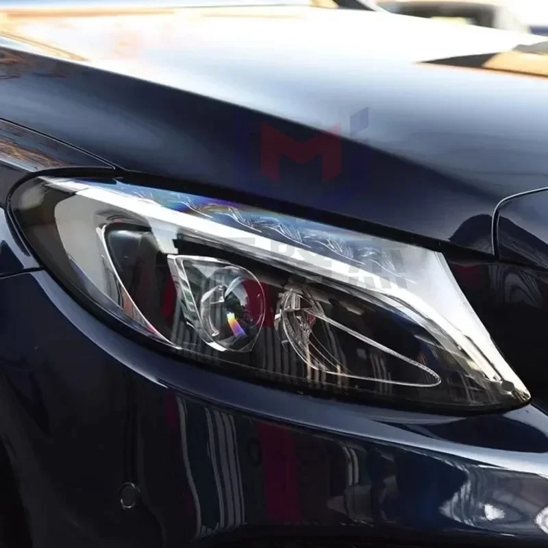 لمرسيدس بنز C-Class W205 2015 2016 2017 2018 DRL سيارة العلوي ضوء لوحة دليلية النهار تشغيل ضوء اكسسوارات السيارات