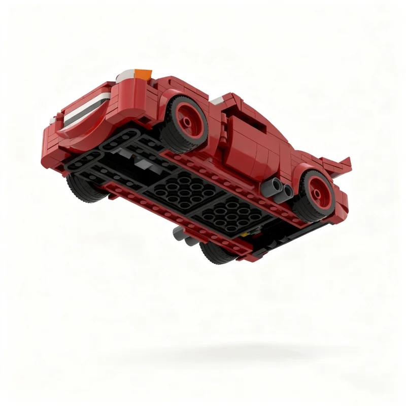 369 個 MOC アルティメット ライトニング・マックィーン シティ チャンピオンズ スーパーカー モデル 組み立てブロック おもちゃ DIY アイデア クリスマスギフト ブロック 誕生日プレゼント