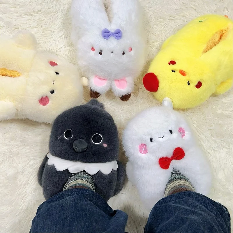 Anime Love and Deepspace Sylus Zayne Xavier Rafayel Cosplay Sleeppers Cotton Slipper Cartoon Keep Warm CottonSlipper Christmas