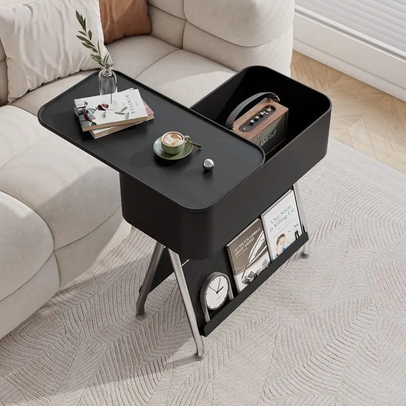 Living room sofa side cabinet, creative cream style, modern simplicity, removable bedside table