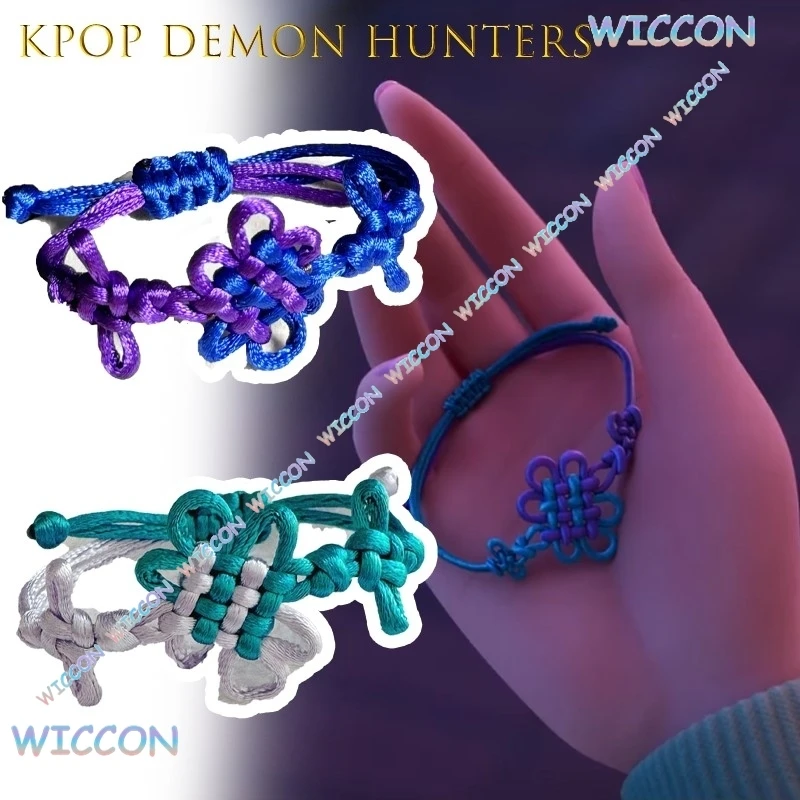 Kopo Dem onHunters Rumi плетеный браслет для косплея китайский узел аниме подарок ручной работы ювелирные изделия для компьютерных изделий аксессуар для конвенции Kawa Fashion