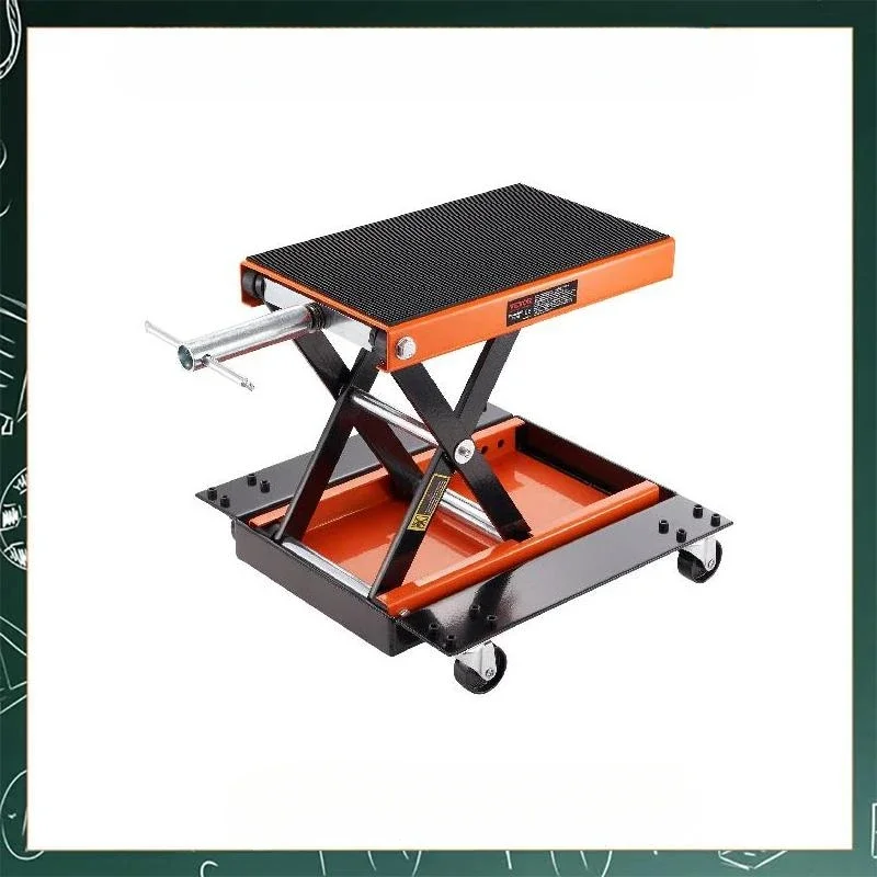 Motorcycle Lift 350/1100/1500 LBS Capacity Motorcycle Scissor Lift Jack with Wide Deck & Safety Pin for Bikes Motorcycles