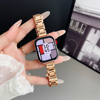 Women Watchband for Huawei Watch Fit4 3 2 1 Luxury Stainless Steel Band Correa Huawei Fit 1/2/3/4 Smart Wristband Accessories