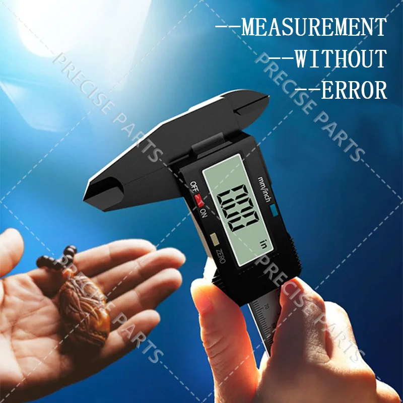 150mm 100mm Electronic Digital Caliper Carbon Fiber Dial Vernier Caliper With Dattery, Brand New, High-Quality