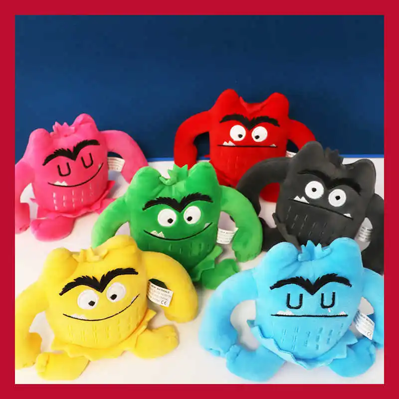 

Новые милые маленькие монстры на складе, товары из фильмов, плюшевые игрушки, куклы, офисные столы, прикроватные украшения, украшения для сопровождения