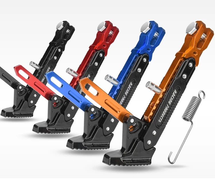 18-24 CM Universeller Motorrad-Seitenständer Verstellbarer Parkständer Halterung Seitenstütze für Dirt Bike Motorrad Zubehör – Detail 1
