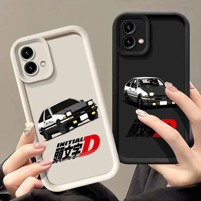 

Japan Initial D Anime Phone Case For Motorola Moto Edge 60 50 Fusion 40NEO G85 G84 G75 G54 G53 G35 G34 G22 G15 G14 E40 E32 Cover