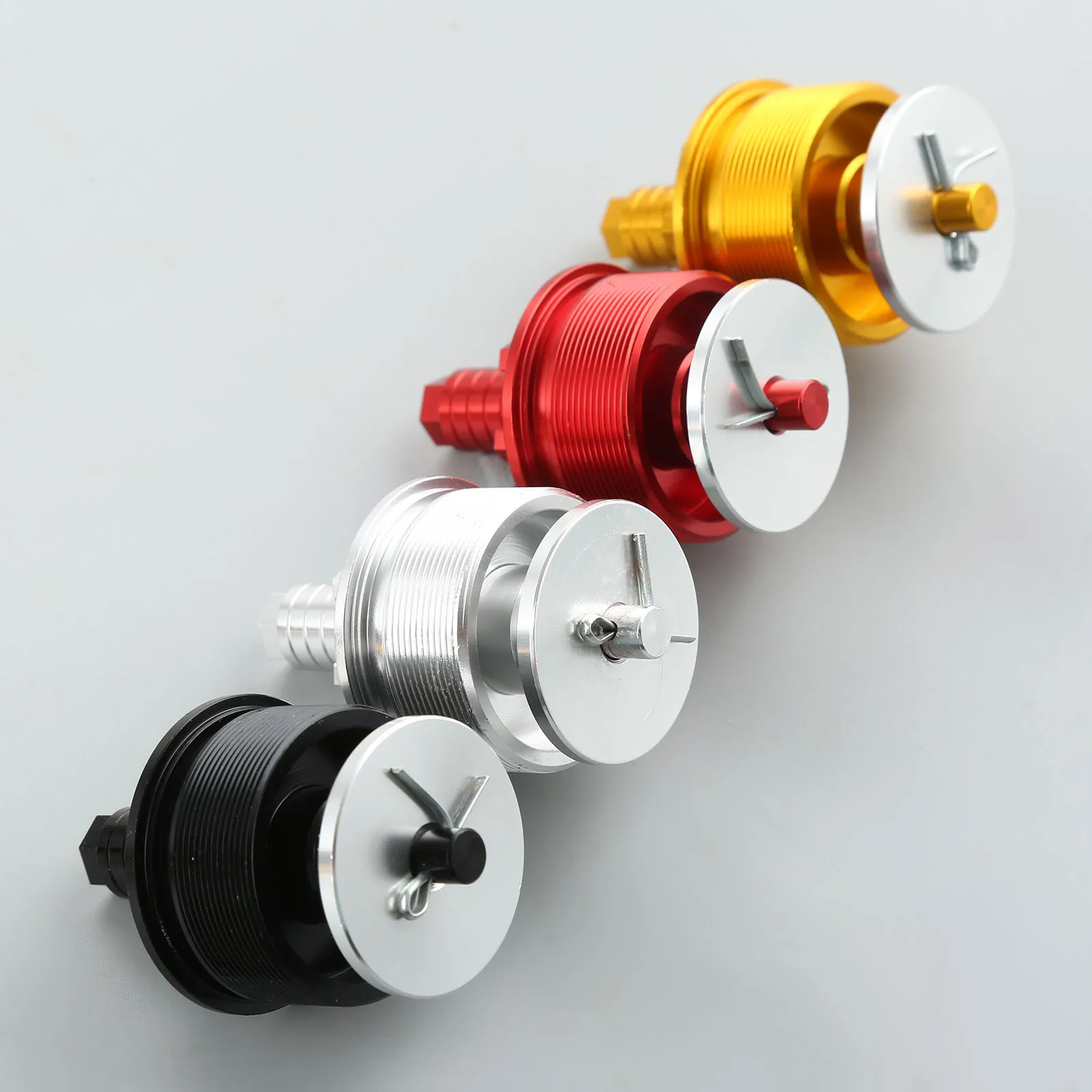 

1 Pair 41mm Motorcycle Preload Fork Bolts Aluminum Alloy CNC Cap for Honda CB400/SR400 Motocross Enduro Dirt Bike