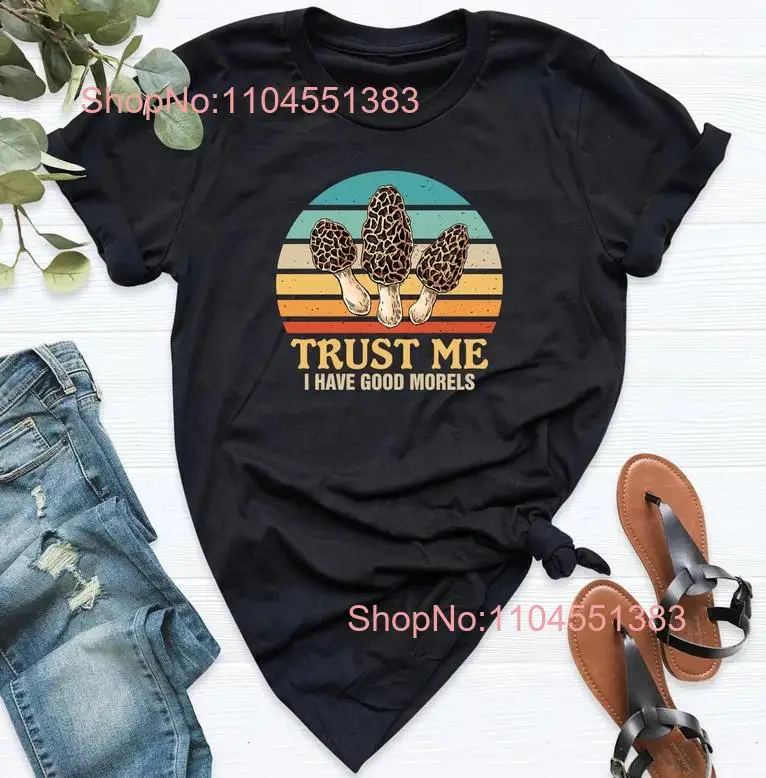 

Рубашка с грибами Morel, футболка Trust Me I Have Good Morels, рубашка с грибами