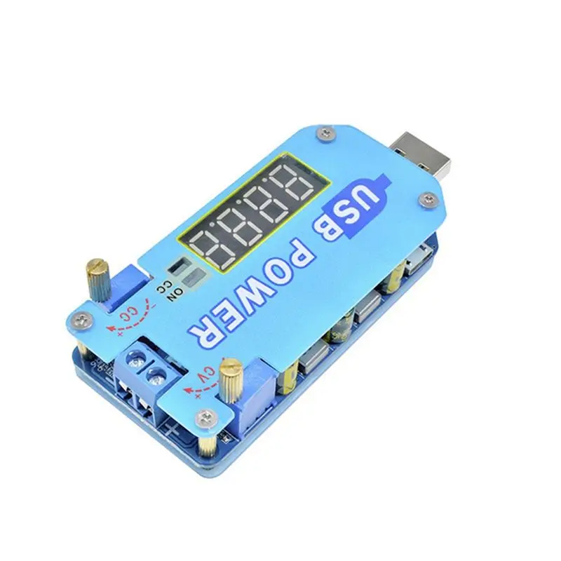 [NEWA76K!】 Adjustable DC-DC Converter Module 15W 15W Adjustable Step Up/Down 5V To 30V Output With Shell Case