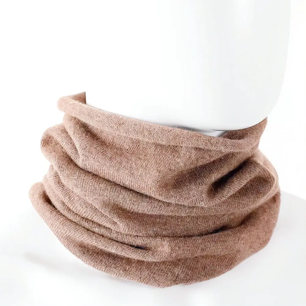 Winter Knitted Neck Warmer Fake Collar For Diyangzi Unisex Thermal Scarf Windproof Turtleneck Detachable Bib Accessory