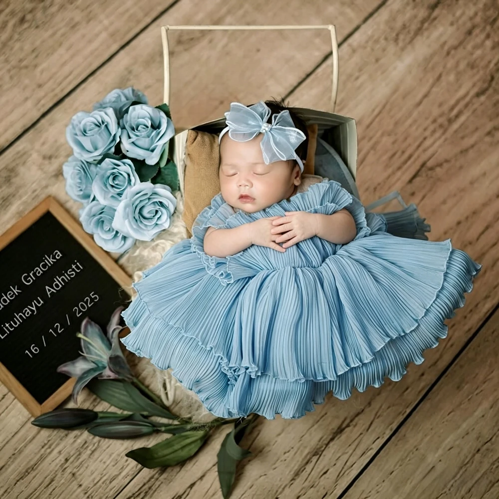 accesorios-de-fotografia-para-recien-nacidos-vestido-azul-polvoriento-conjunto-para-sesion-de-fotos-de-bebes-falda-plisada-abombada-ropa-para-retratos-de-estudio