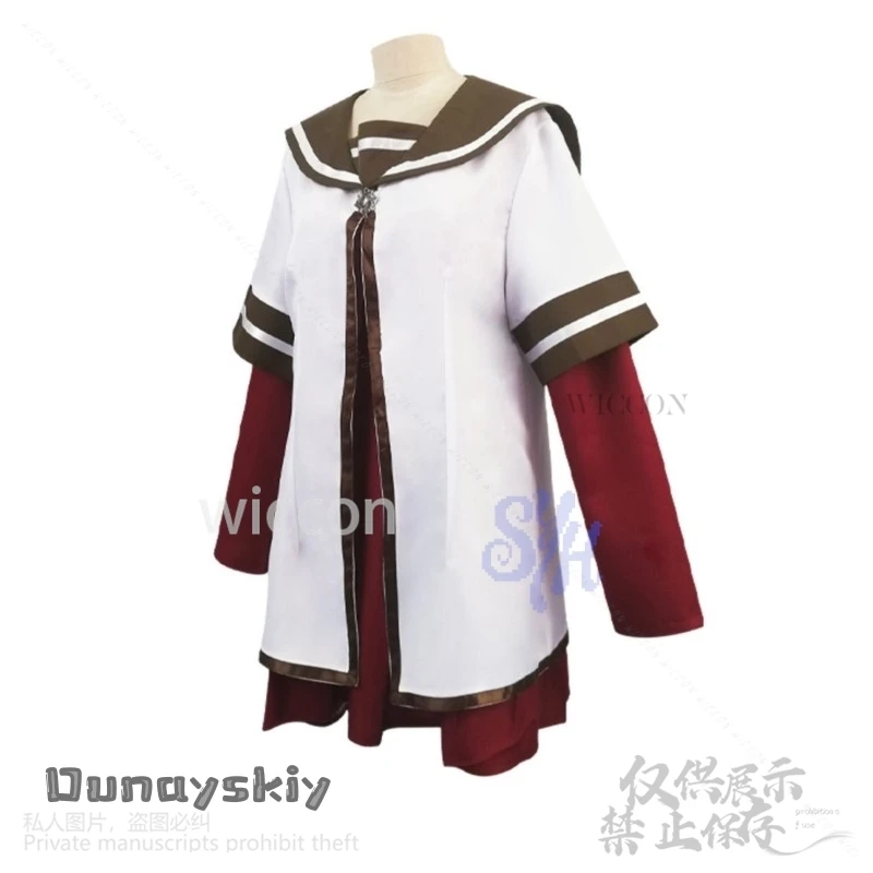 Toshino Kyoko Cosplay Anime YuruYuri: Happy Go Lily Nanamori Middle School Costume JK Uniform Dress Kawaii Lolita Halloween Cos