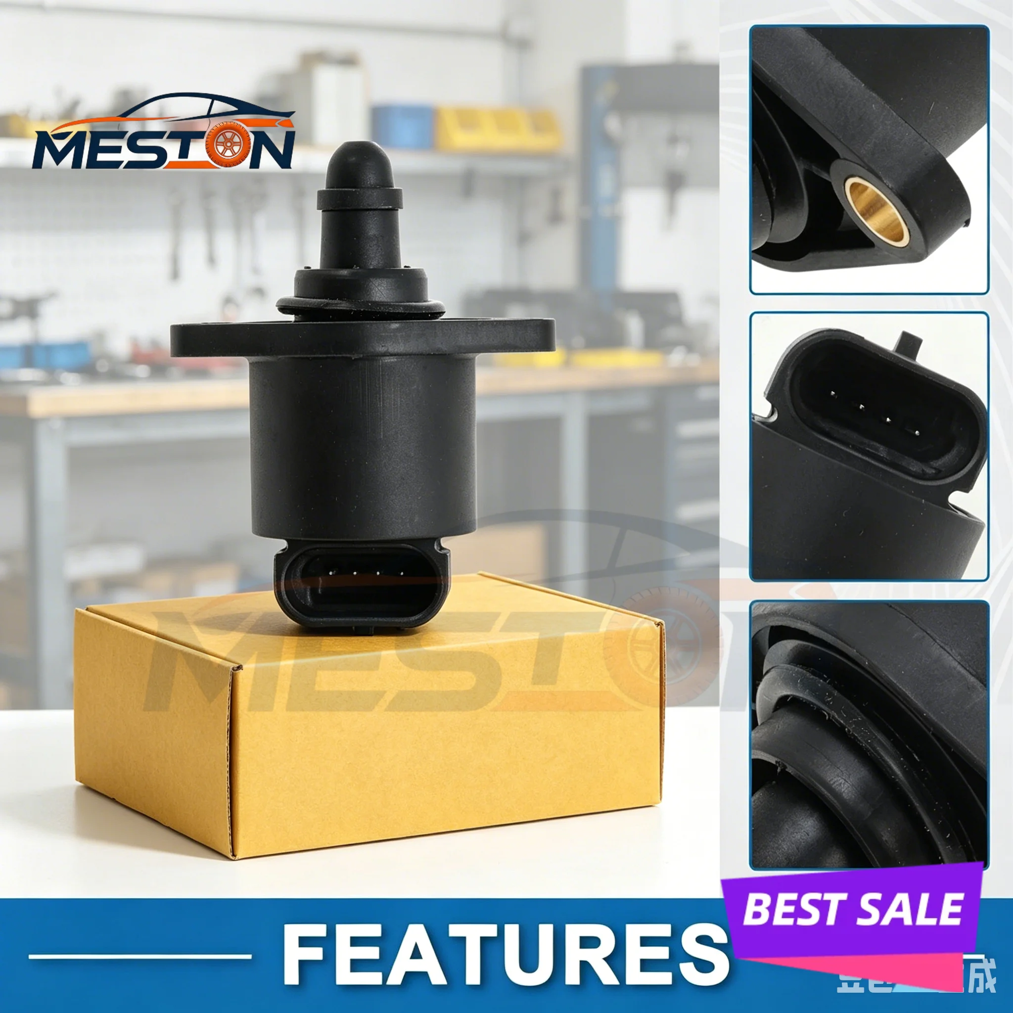 NEW 9945776 Idle Air Control Valve IAC IACV For Fiat Palio Punto Siena 1.2 1993-2014 Hatchback Saloon Estate Pickup