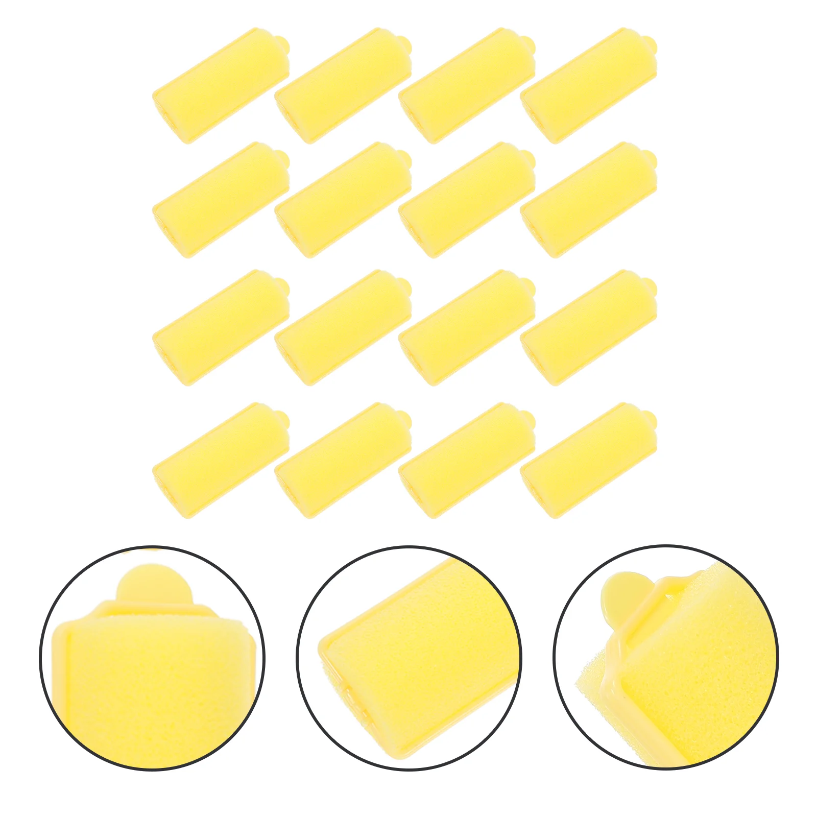 24pcs Sponge Hair Curler DIY Hair Roller Air Bangs Roller Hair Styling Tool Hair Dressing Curler Hairstyle Roller