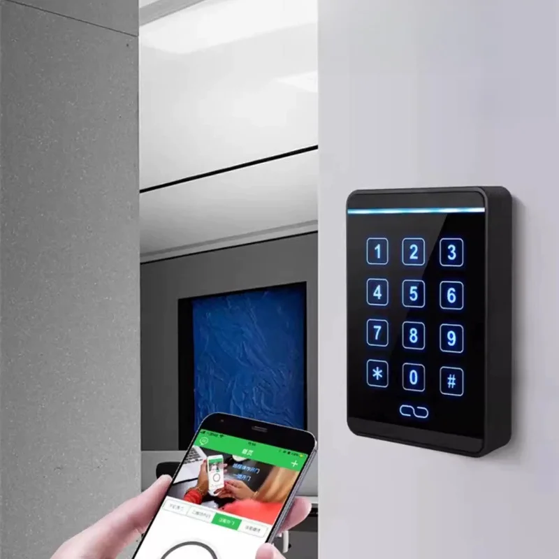 KOB Intelligent Bluetooth Access Control All-in-one Machine, Mobile Door Lock, QR Code Card Swiping Access Control Machine