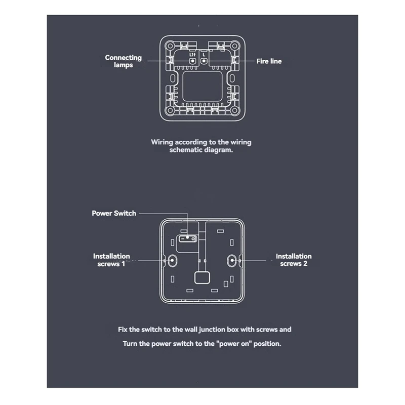 Smart E1 Wall Switch Zigbee 3.0 Smart Home Key Light Switch Fire Wire With NO Neutral For Xiaomi Mi Home Homekit APP