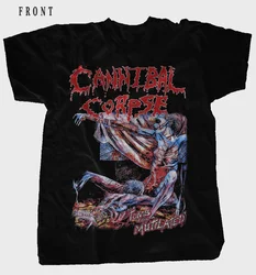 多目的Tシャツの男性用コットンcannibal死体、黒、sから5xl、k3529