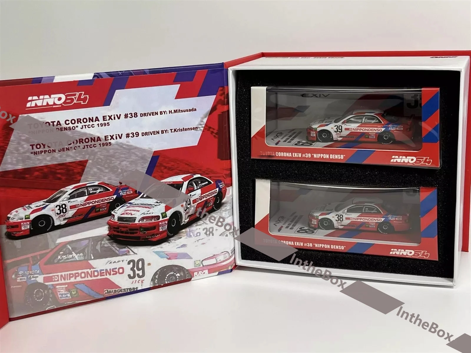 Corona EXiV #38 & #39 Box Set Collection 1:64 Inno IN64 Diecast Model Car Collection Limited Edition Hobby Toys