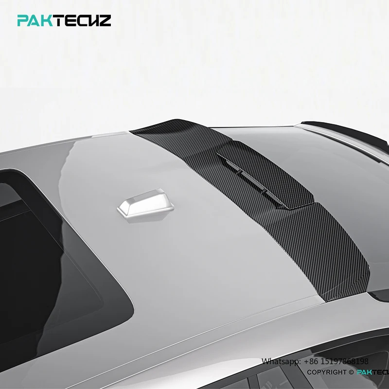 Paktechz Prepreg جناح خلفي للسقف من ألياف الكربون الجاف لسيارات BMW X6 G06 2019 - 2025 #4