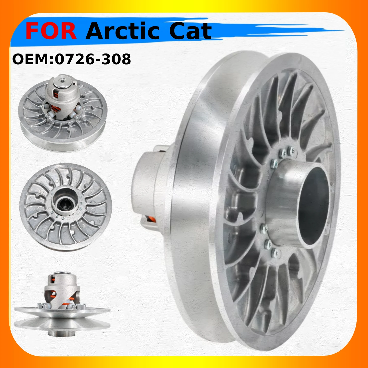 

Motorcycle Rear Primary Drive Clutch Drum For Arctic Cat F8 EFI LXR 2010-2011 Years OEM:0726-308 Moto Parts