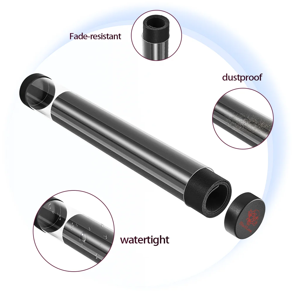 Cylindrical Playmat Tube for YGO Playmat MGT playmat DTCG playmat Will Not Roll off Surface,Games Pad Canister ﻿