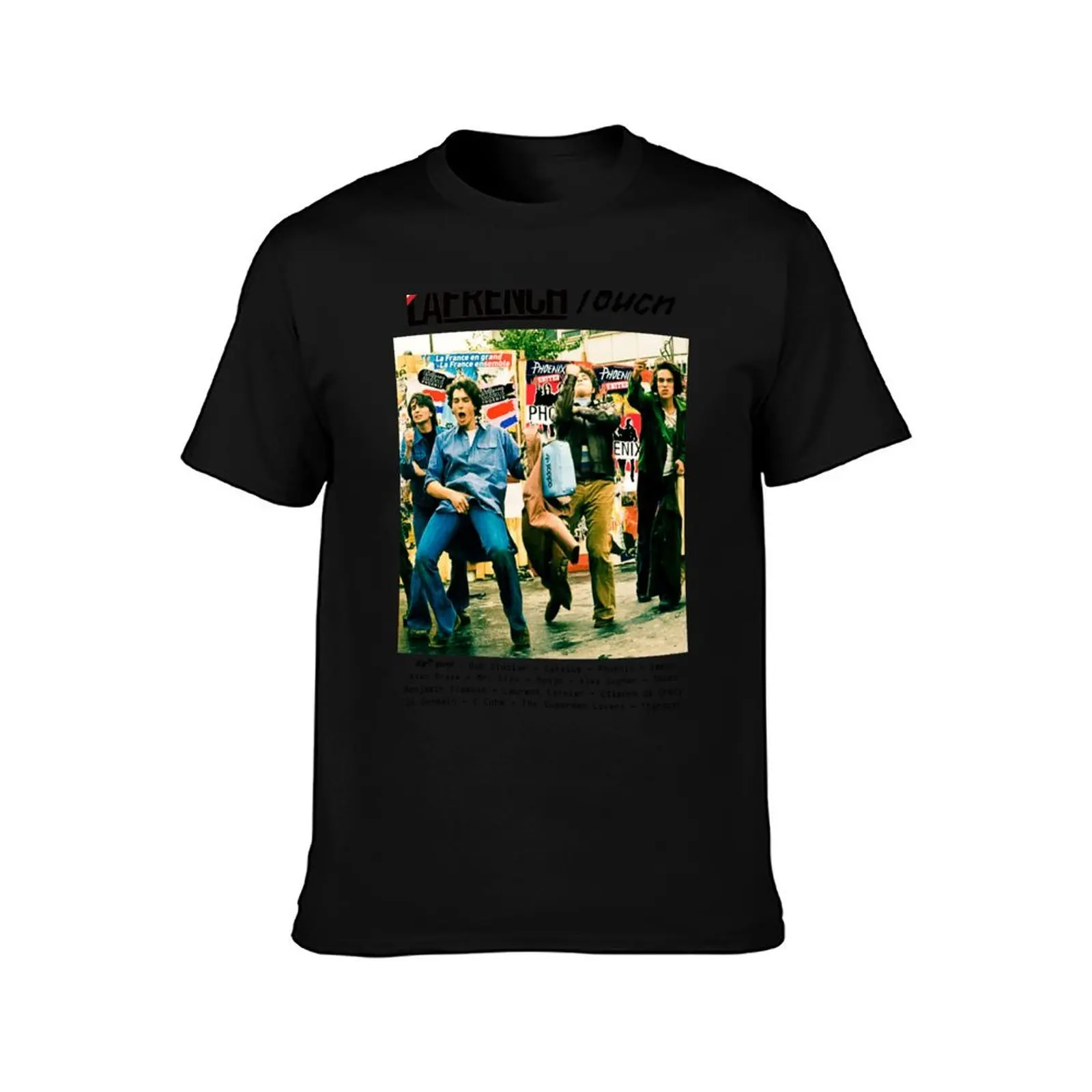 Chabert President! : MODEL of La French Touch & Phoenix T-Shirt cotton t shirts man 100% T-Shirt