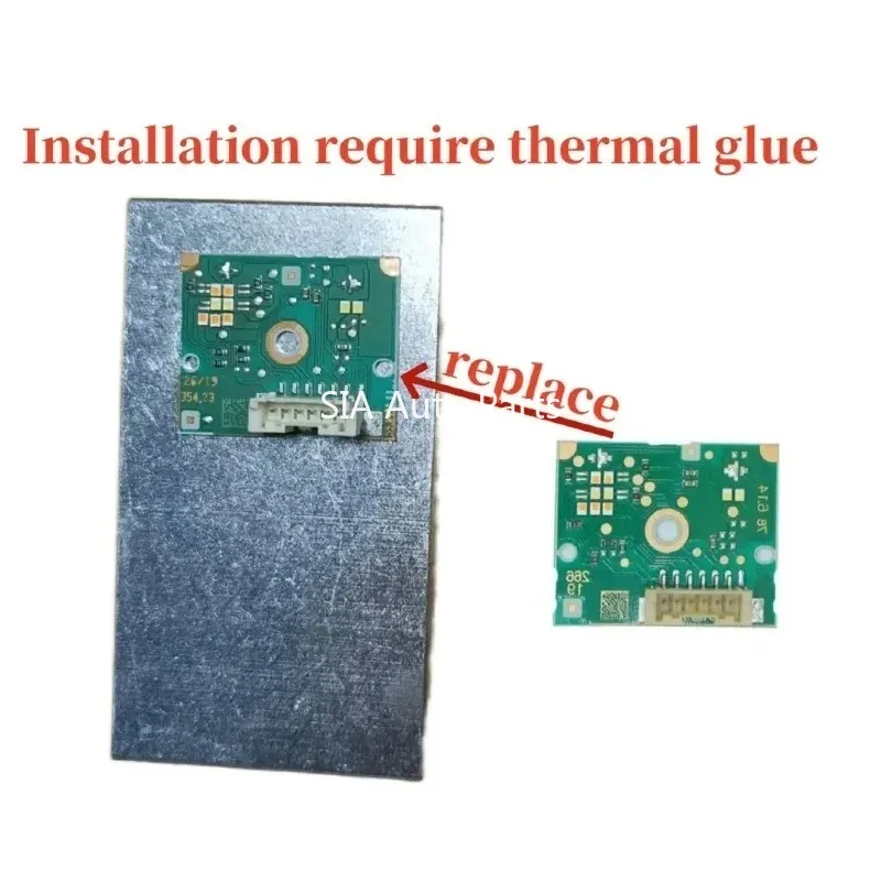 

NEW For Euro Mercedes W167 GLE Class Low Version 2020 2021 2022 White DRL LED Boards Headlight Daytime Running Light Chips