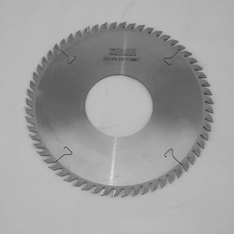 Ultra thin alloy saw blade quality adjustable blade saw 205 * 2.0 * 90 * 60T saw blade  fixed blade