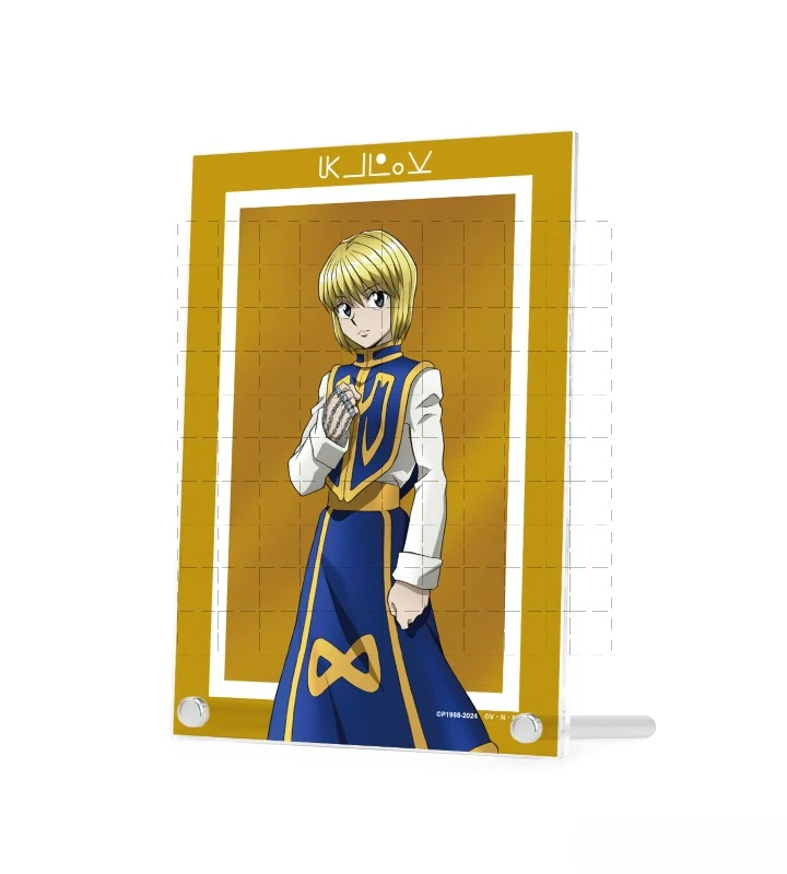 Game Hyskoa Syarnorke Gon Freecss Kurapika Reorio Killua Zoldyck Acrylic Stand Doll Anime Figure Model Plate Cosplay Toy Gift