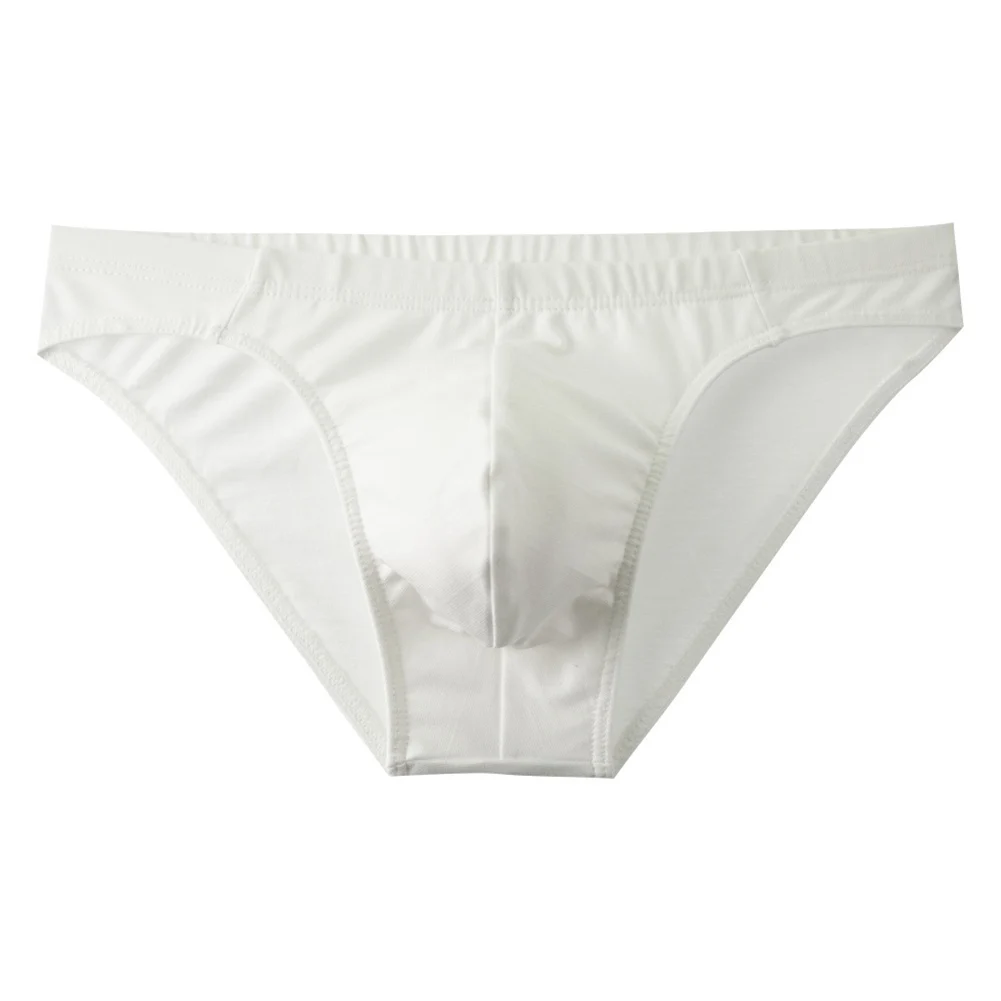 

Men Cotton Briefs Underwear Solid Low-Rise Very Hot Lingerie Femboy Bulge Pouch BoxerExtreme Men's Panties Breathable Underpants